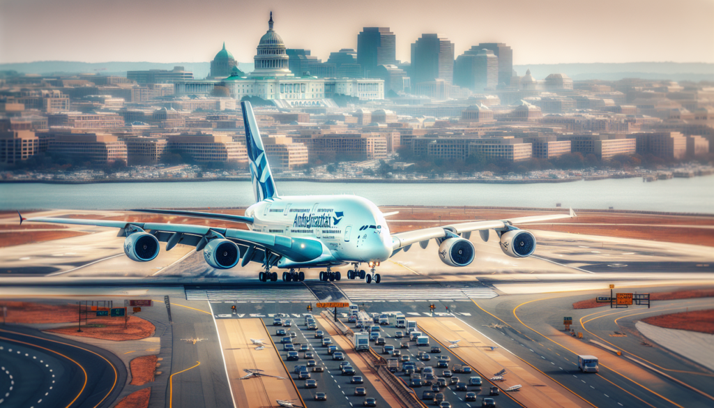 discover the historic event as lufthansa sends its a380 to washington dc for the first time, marking a memorable moment in the american capital.