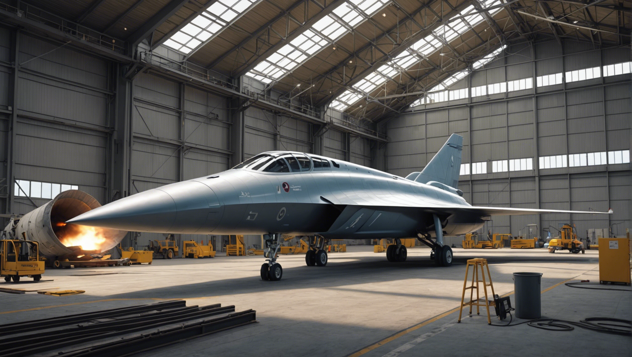 découvrez comment boom a terminé la construction de son usine de fabrication des avions supersoniques overture et entrez dans l'ère de la haute technologie aéronautique.