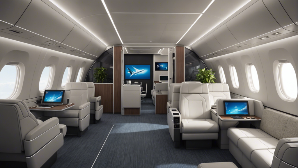 découvrez les dernières innovations intérieures et plongez dans le futur des cabines d'avion lors de cette rencontre inédite.