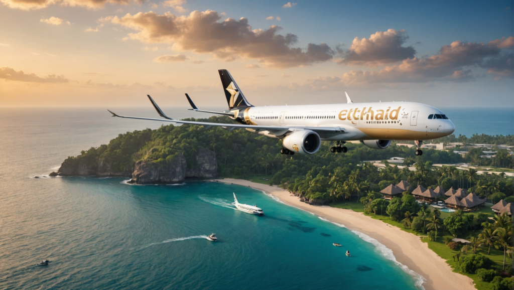 découvrez le nouveau vol direct d'etihad vers la superbe île de bali, pour des vacances inoubliables sous le soleil indonésien.