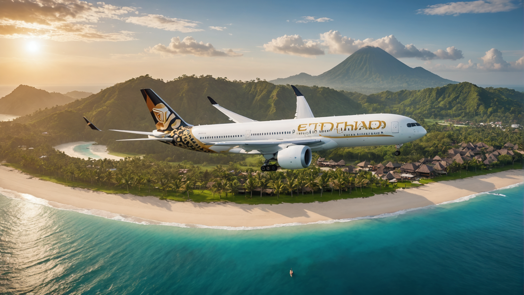 discover etihad airways' new direct flight to the beautiful island of bali, book your tickets now and get ready for an unforgettable journey.