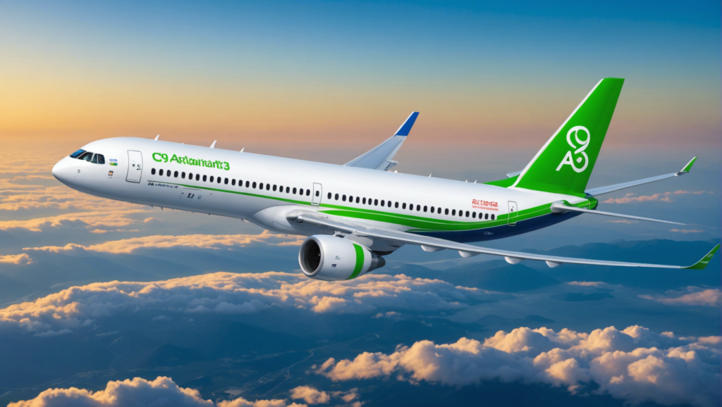discover the demonstration flights of c919 and arj21 aircraft using sustainable fuel for a greener future.
