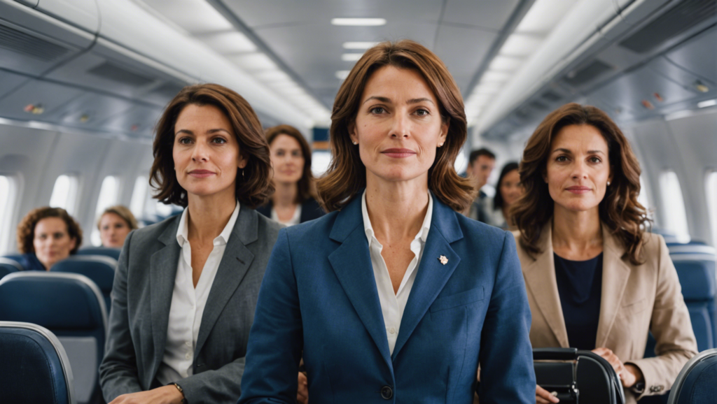 discover how women account for 51% of air passengers in france and the growing role of women in aviation.