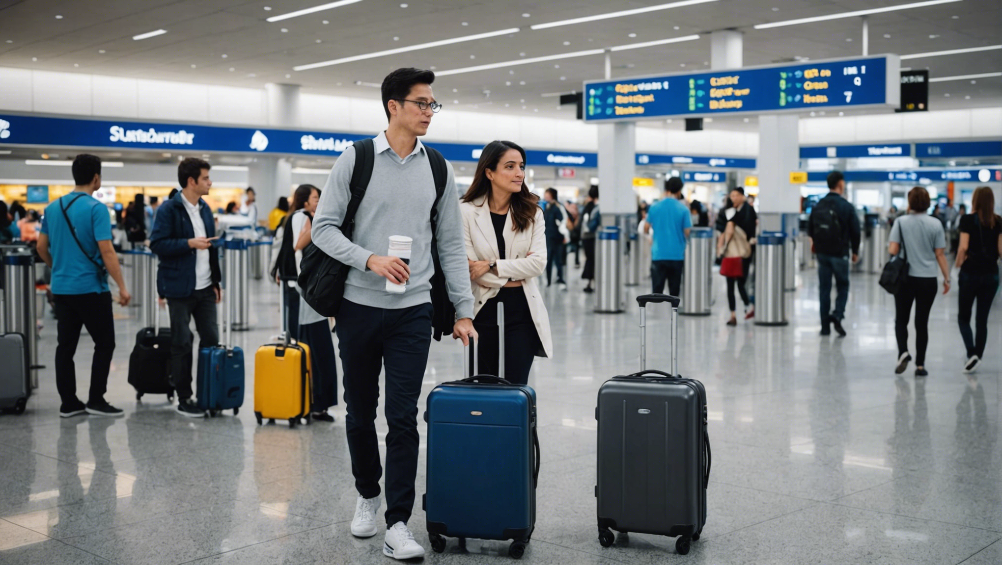 find out how sita recorded a significant drop in the number of misdirected baggage items in air transport in 2023.