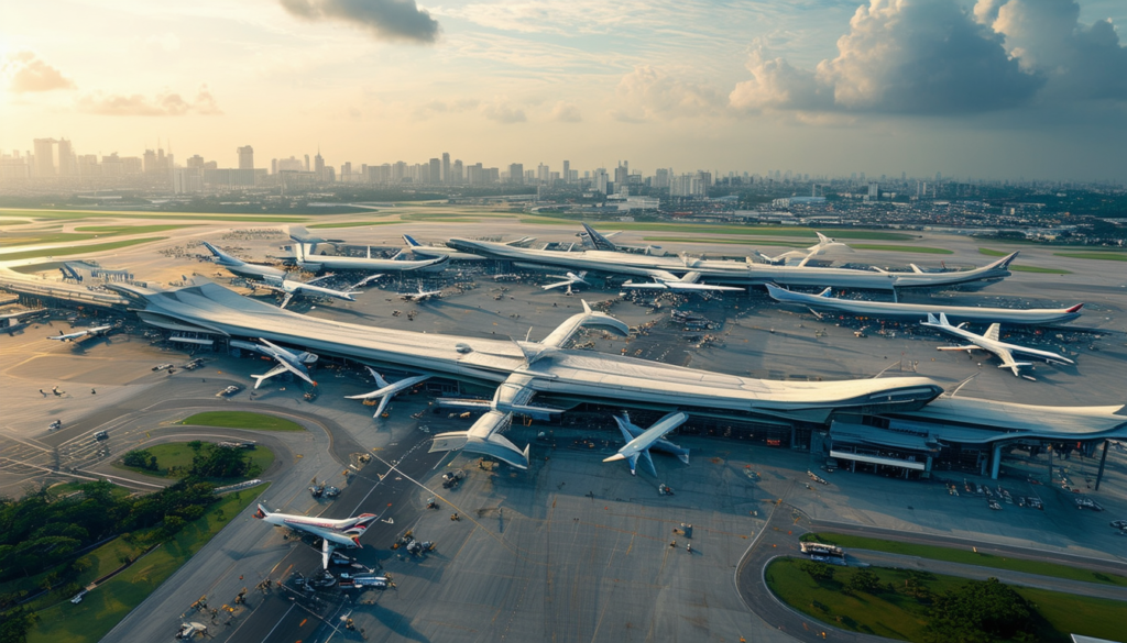 discover an overview of bangkok's two main international airports, their modern facilities and their role in international travel in thailand.