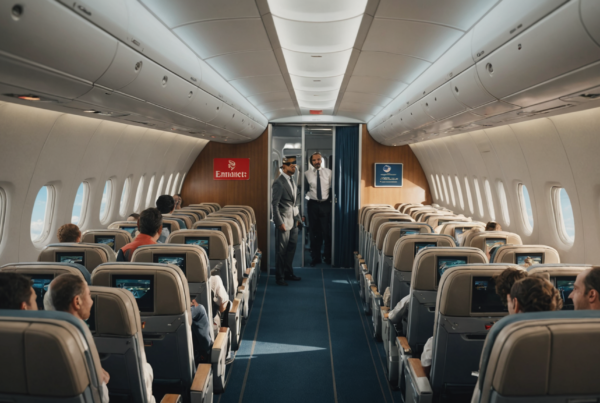 discover emirates's new straightforward approach in its safety video focusing on keeping seatbelts fastened during turbulence.