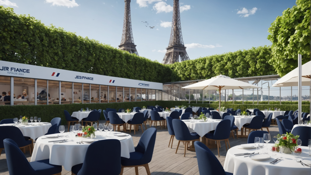 discover the 2024 paris olympics with air france, which is inaugurating a unique ephemeral restaurant and a fascinating exhibition. immerse yourself in the olympic spirit through an unforgettable culinary and cultural experience.