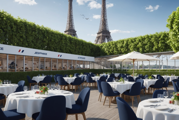 discover the 2024 paris olympics with air france, which is inaugurating a unique ephemeral restaurant and a fascinating exhibition. immerse yourself in the olympic spirit through an unforgettable culinary and cultural experience.