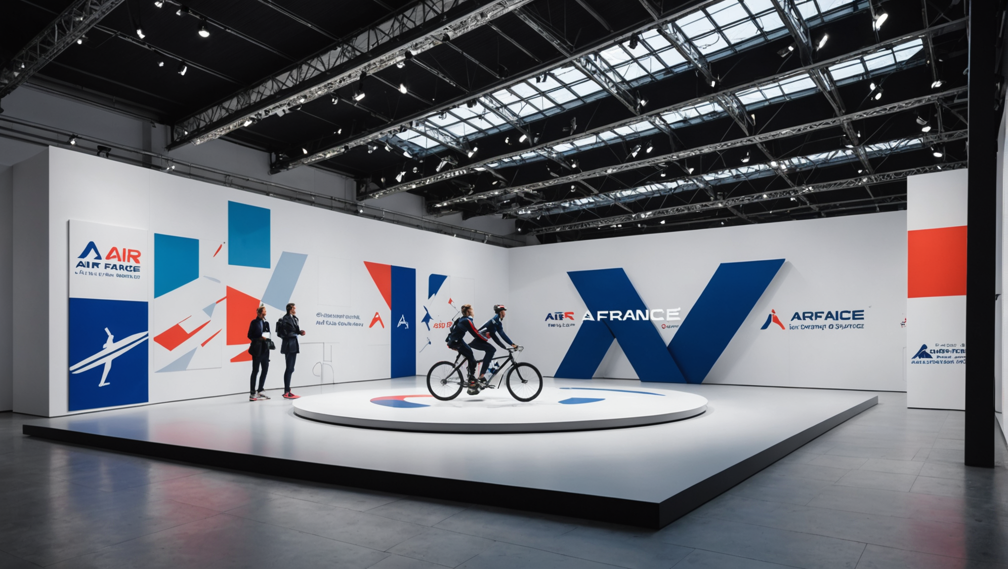 discover air france's new exhibition space at the palais de tokyo, specially designed to celebrate the paris olympics. immerse yourself in the sporting and creative world of this global event, while exploring the innovations and heritage of air france.