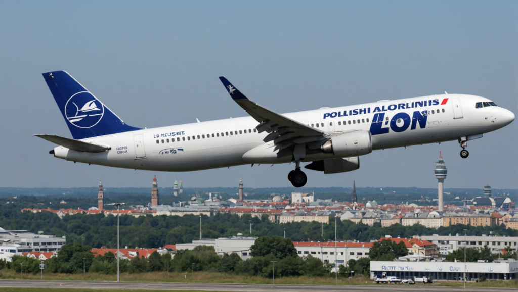 lot polish airlines re-establishes service between warsaw and lyon. book your flight now and benefit from the quality and service of the polish airline.