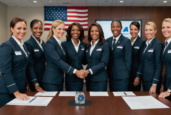 american airlines cabin crew members have approved a landmark agreement securing a pay rise of over 20 %, marking a significant step forward for workers' rights and improved working conditions at the company.