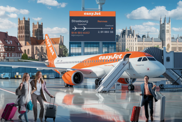 discover easyjet's new routes in france! from now on, travel easily between strasbourg and rennes. don't miss these new opportunities to explore these magnificent french cities.