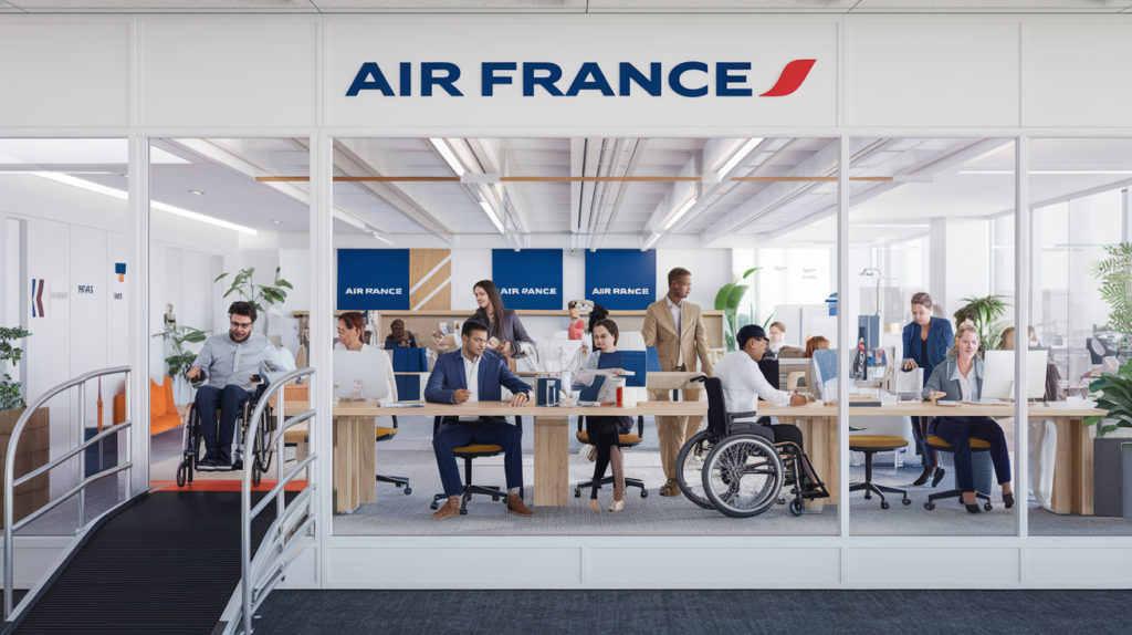 découvrez comment air france s'engage activement en faveur de l'inclusion en mettant en place des initiatives pour promouvoir l'emploi des personnes en situation de handicap. un pas important vers une société plus équitable.