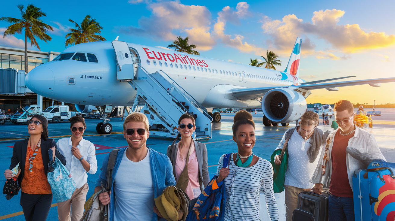 découvrez les nouvelles liaisons d'euroairlines entre paris cdg et punta cana ! profitez de voyages confortables vers cette destination paradisiaque. réservez dès maintenant votre prochain vol pour des vacances inoubliables en république dominicaine.