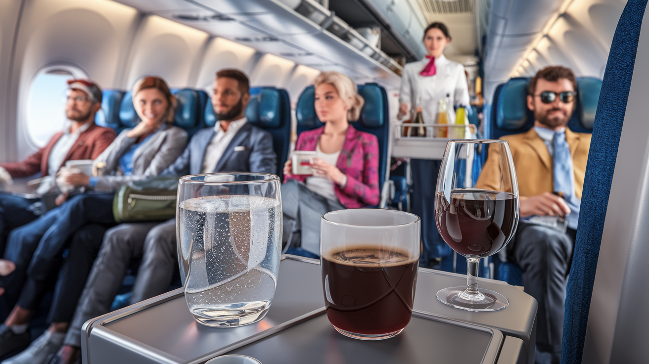 discover our essential guide to drinks to avoid when flying. learn how to choose healthy and pleasant options for a serene and comfortable trip.