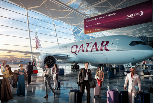 découvrez les nouvelles liaisons de qatar airways vers toronto et son partenariat innovant avec starlink, offrant des options de voyage améliorées et une connectivité inégalée pour les passagers. restez connecté même en plein vol !