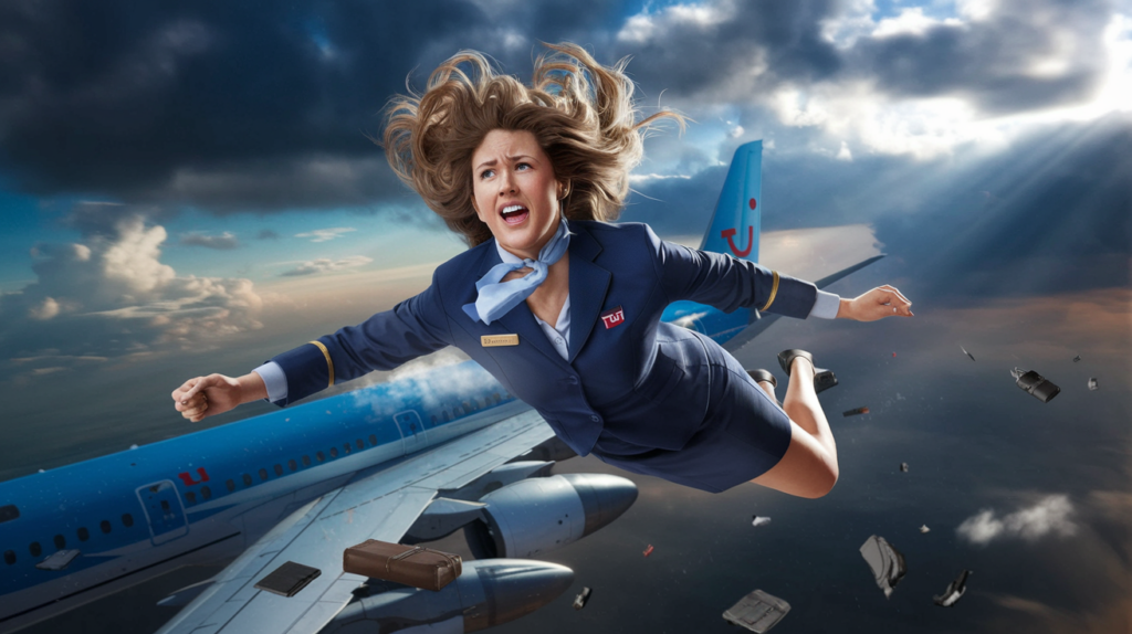 find out more about the shocking incident involving a tui flight attendant who fell from the plane, resulting in serious injuries. this article explores the details of this tragic accident, airport safety issues and perspectives on crew well-being.