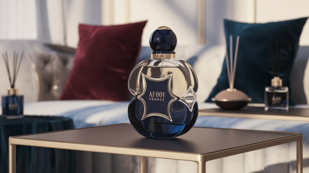 discover af001, air france's new interior fragrance, designed by the famous nose francis kurkdjian. immerse yourself in a unique olfactory experience that evokes elegance and travel, transforming your space into a sanctuary of refinement.