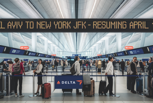 delta airlines resumes flights between tel aviv and new york jfk from april 1, offering a new opportunity to travel between these two dynamic destinations. discover flexible itineraries and quality customer service.