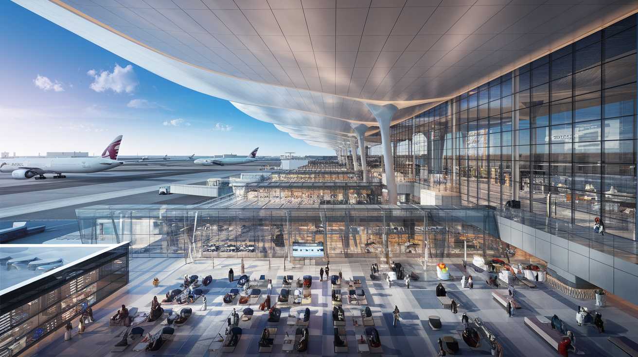 discover how doha hamad international airport in qatar reached a new peak with 52.7 million passengers in 2024. an impressive performance that underlines the boom in air transport and the dynamism of the qatari hub.