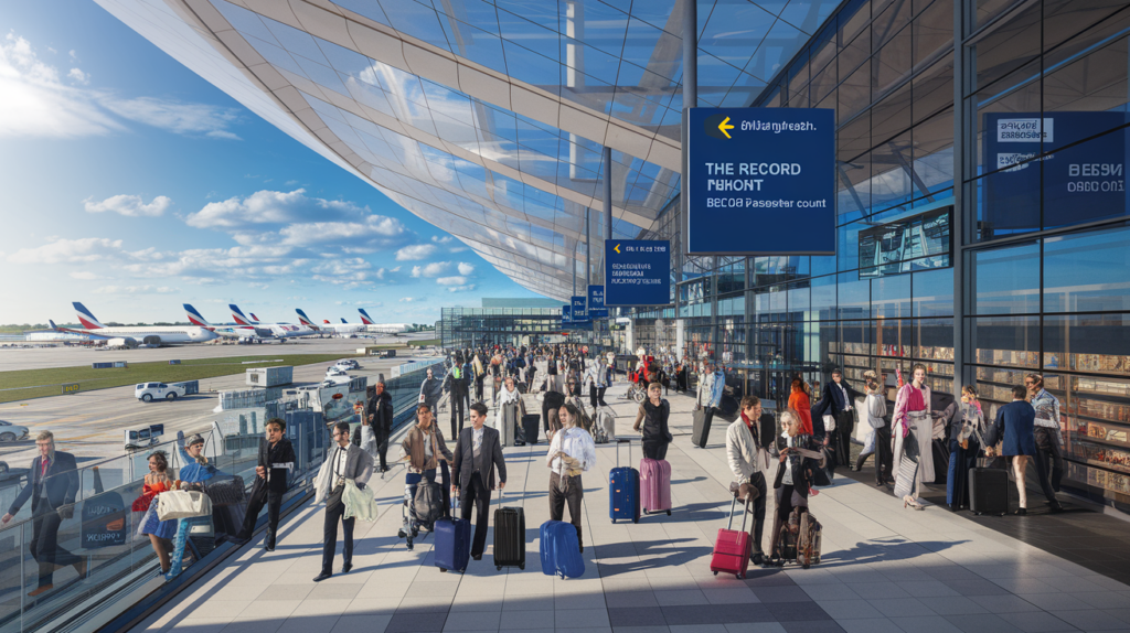 découvrez comment euroairport atteint un afflux record de 8,9 millions de passagers en 2024, marquant une étape significative dans le secteur aérien. analyse des tendances de voyage et des facteurs clés de cette croissance impressionnante.