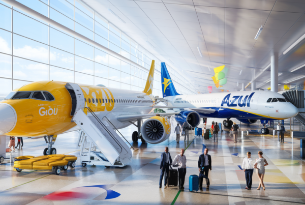 find out how the brazilian government is supporting the union between gol and azul to revitalize the airline industry, boosting competitiveness and development in brazil.