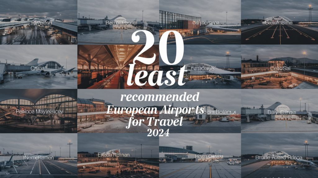 discover our selection of the 20 european airports to avoid for your travels in 2024. avoid the inconvenience with our tips on the least recommended airports, and plan a stress-free trip!