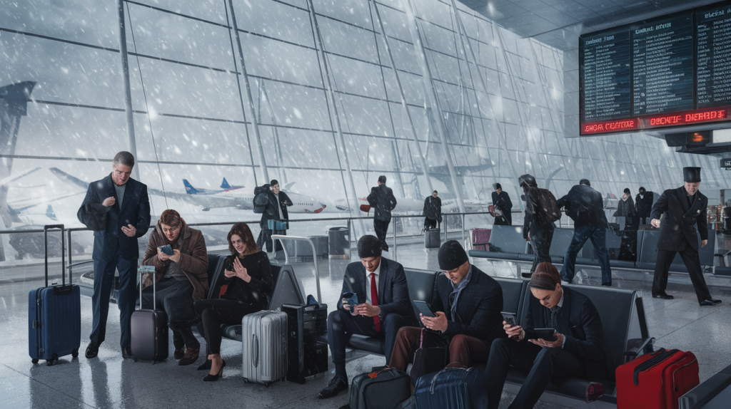 find out how the winter storm is impacting air traffic in the united states, causing thousands of flight cancellations and delays. stay up to date with the latest news and tips for safe travel during this difficult period.