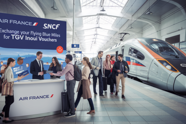 découvrez comment air france et sncf voyageurs unissent leurs forces pour vous offrir une nouvelle façon d'utiliser vos miles flying blue. échangez vos miles contre des bons d'achat tgv inoui et simplifiez vos voyages en train tout en profitant des avantages de la fidélité aérienne. ne manquez pas cette opportunité de voyager confortablement à des prix avantageux !