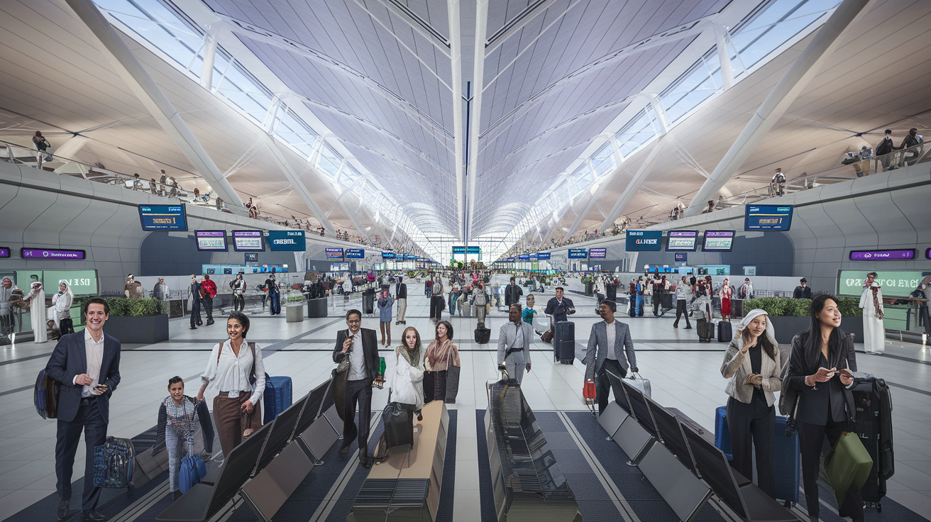 find out more about the opening of the new hall e in doha-hamad, an ambitious project set to welcome 52.7 million passengers in 2024. keep up to date with the exciting developments of this modern infrastructure and its impact on air transport.