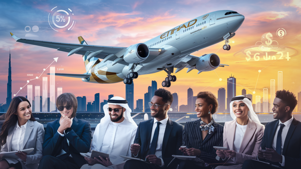 découvrez comment etihad airways enregistre un bénéfice record de 476 millions de dollars pour l'année 2024, marquant une étape cruciale dans son ascension sur le marché aérien mondial.