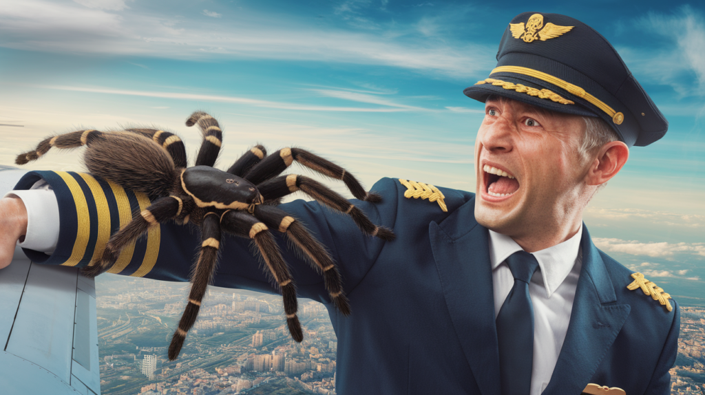 discover the incredible story of an iberia pilot who was bitten by a tarantula mid-flight before landing at barajas airport. a rare and surprising event that caught the attention of the media and aviation enthusiasts alike. don't miss this fascinating tale of thrills and adventure.