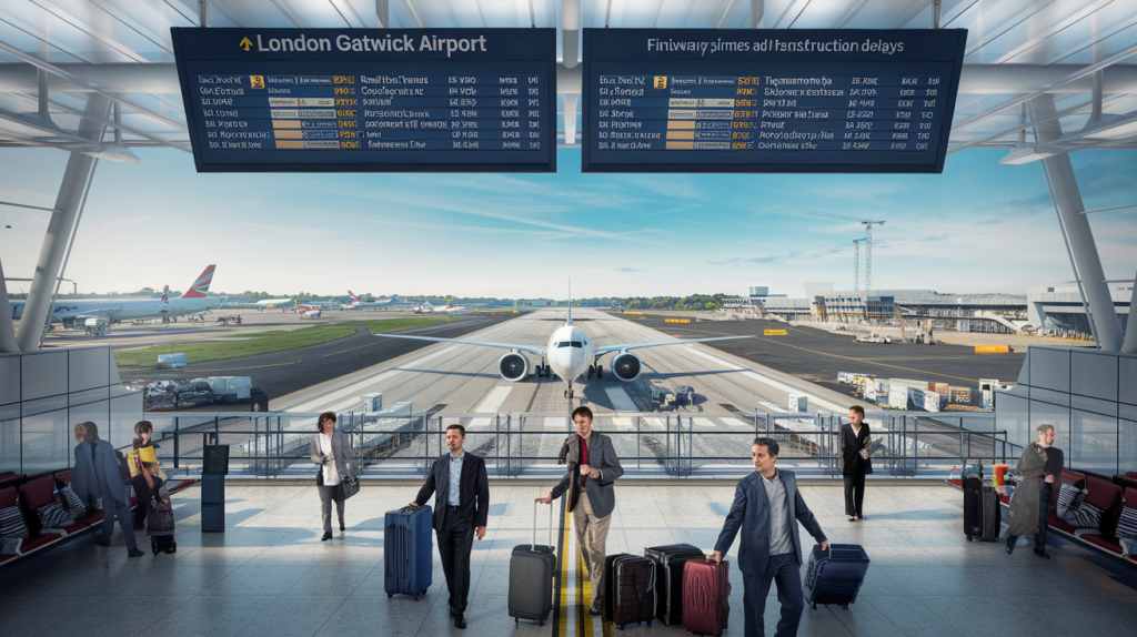 find out about the latest developments at london gatwick airport, which is planning to add a second runway despite unexpected delays. keep up to date on the challenges and impact of this ambitious project on air transport and the local economy.