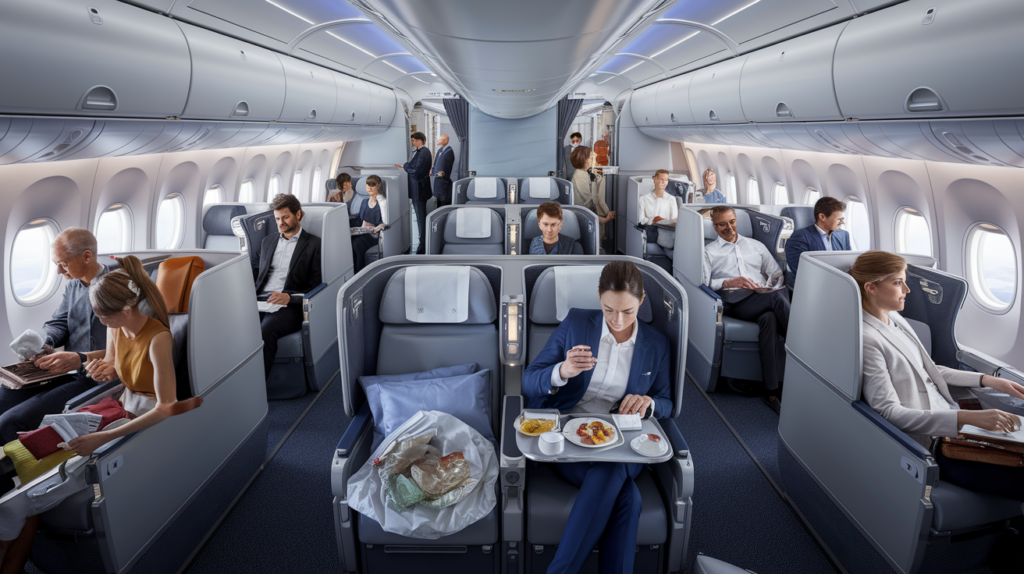 discover how swiss passengers' cleanliness habits vary between economy and business/first classes. analyze the behaviors, expectations and cleanliness standards that shape the onboard travel experience, revealing cultural and comfort differences.