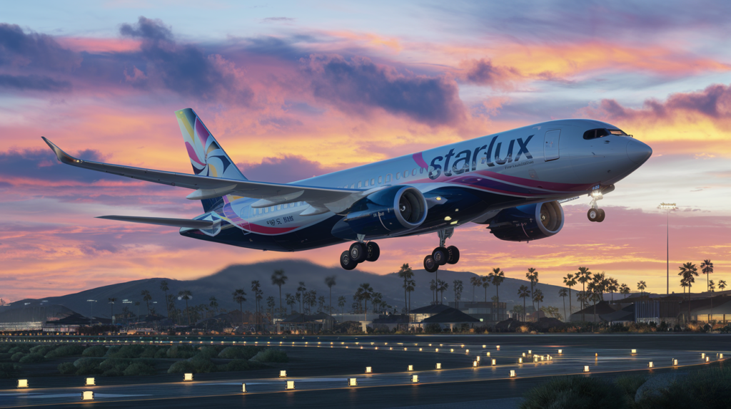 discover how starlux airlines is expanding its horizons with the addition of a new destination in california. explore enchanting landscapes, vibrant culture and unforgettable experiences thanks to this network expansion.