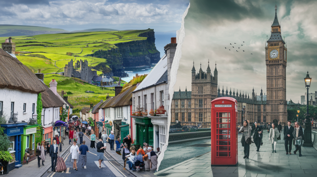 discover how ireland is establishing itself as a must-see tourist destination, rivalling england. explore the cultural, natural and historical assets of ireland that are attracting more and more visitors. immerse yourself in this comparative analysis of the two nations and their unique attractions.