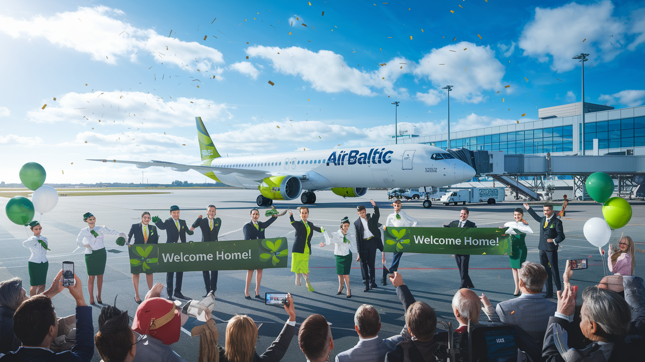 découvrez l'arrivée du 50ème avion airbus a220-300 de airbaltic à riga, un moment marquant pour la compagnie aérienne lettone. célébrez avec nous cette étape importante qui renforce notre engagement envers l'innovation et le service de qualité.