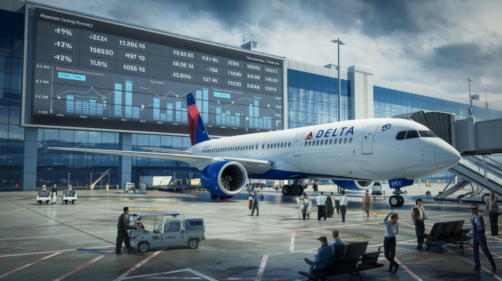 delta air lines has revised its financial forecasts for the first quarter, pointing to a significant drop in demand for domestic travel, which could impact its results. find out the reasons for this change and its implications for the airline industry.