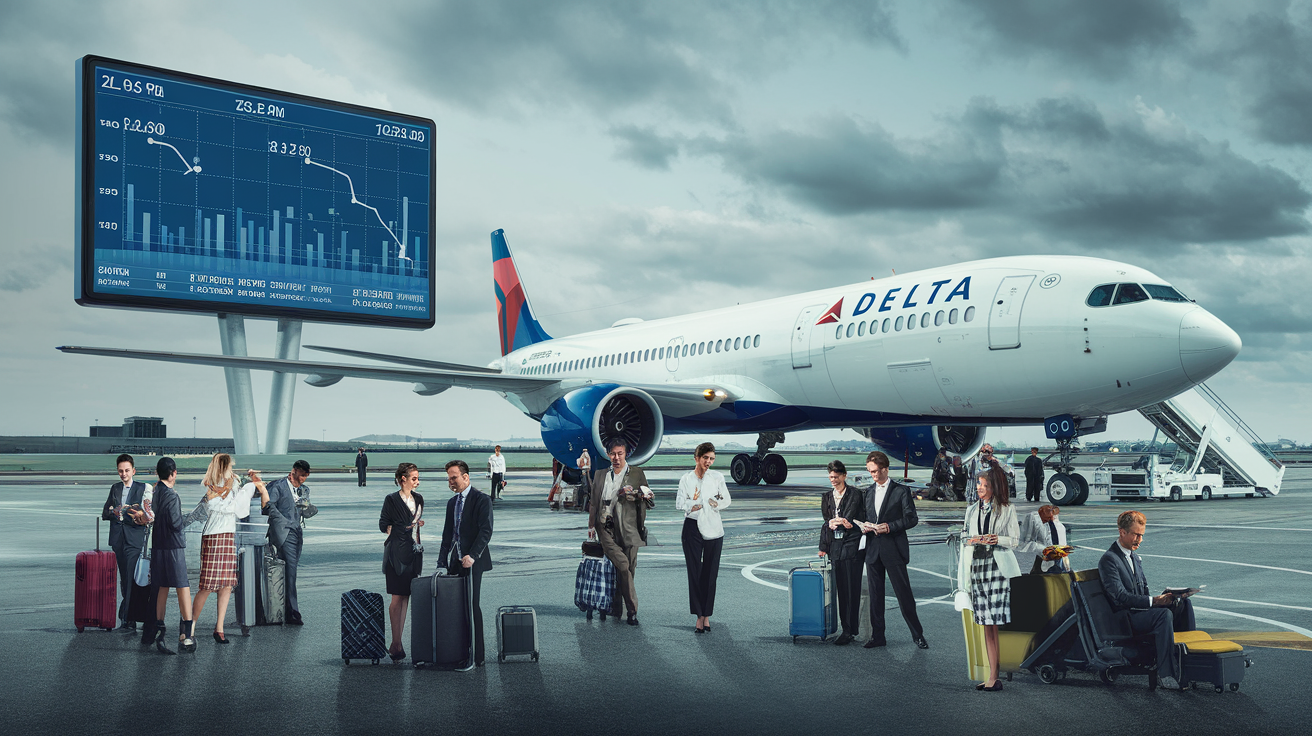 delta air lines a récemment modifié ses prévisions financières pour le premier trimestre, en réponse à une baisse inattendue de la demande de voyages domestiques. découvrez les implications et les perspectives pour la compagnie dans un contexte de fluctuations du marché du transport aérien.