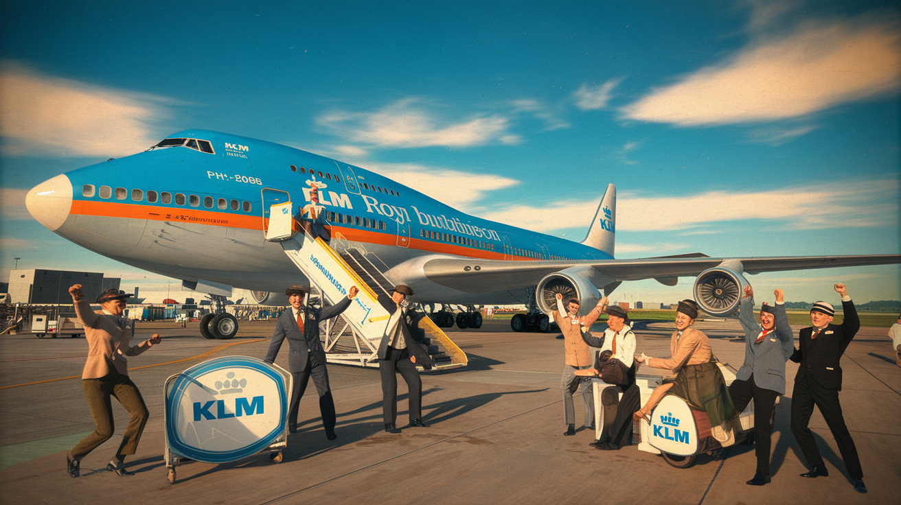 relive the emblematic delivery of the boeing 747-206b ph-bub 'danube' on march 4, 1971, a defining moment in the history of klm royal dutch airlines. discover the impact of this event on aviation and its enduring legacy.