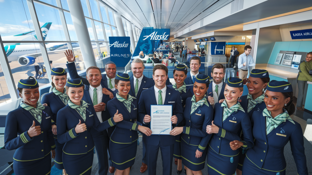 découvrez comment les membres du personnel de cabine d'alaska airlines ont validé un nouvel accord de travail, améliorant ainsi leurs conditions et renforçant leur engagement envers le service client. plongez dans les détails de cet accord et son impact sur l'avenir de la compagnie.