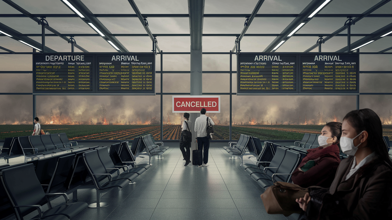 find out how thailand took radical action by closing an airline in response to the air pollution crisis caused by agricultural practices using fire. an analysis of the environmental impacts and public health issues.